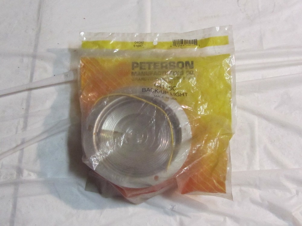 Peterson 411 Series 4" Round Flush Mount Backup Light