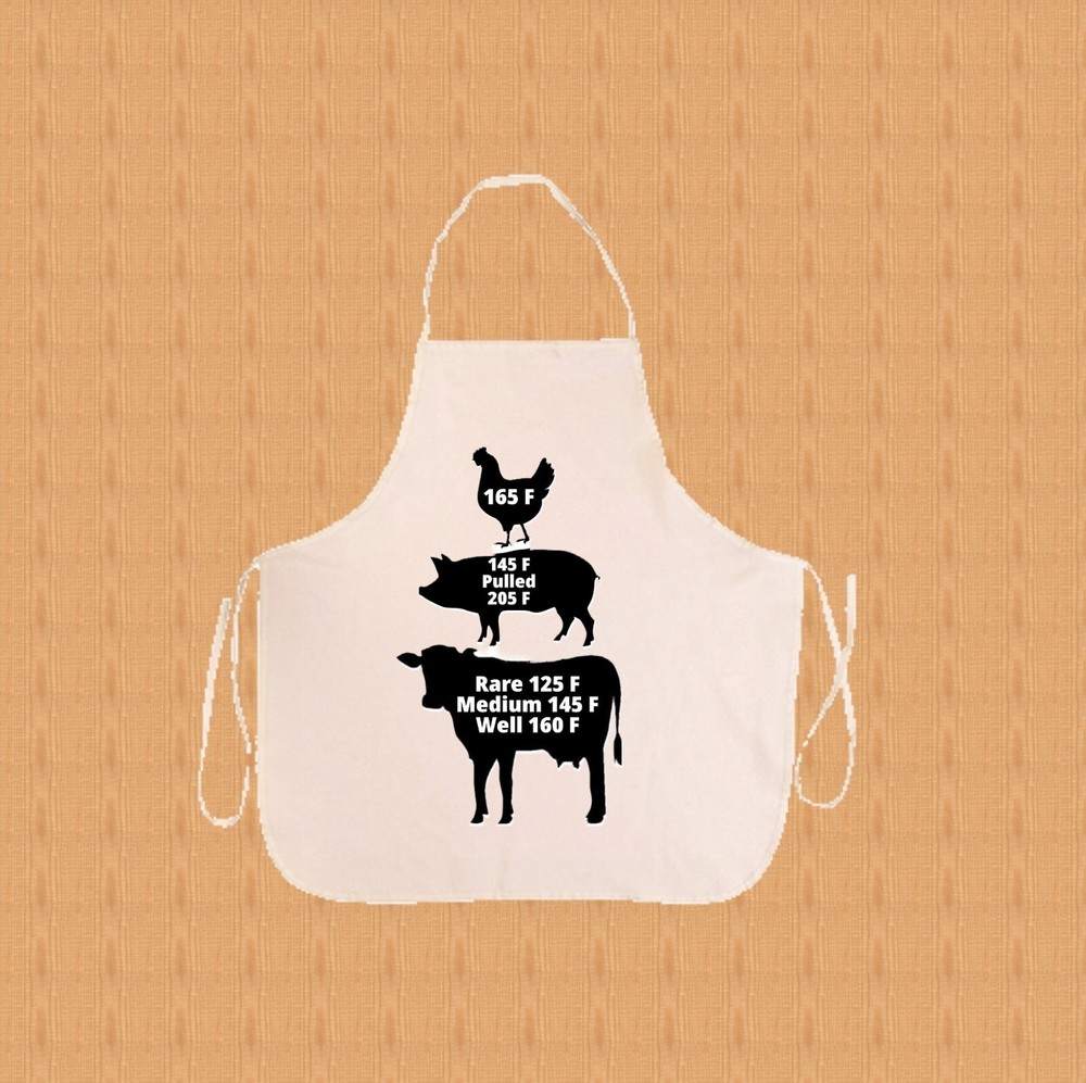Adult Apron - Grill Master Temps
