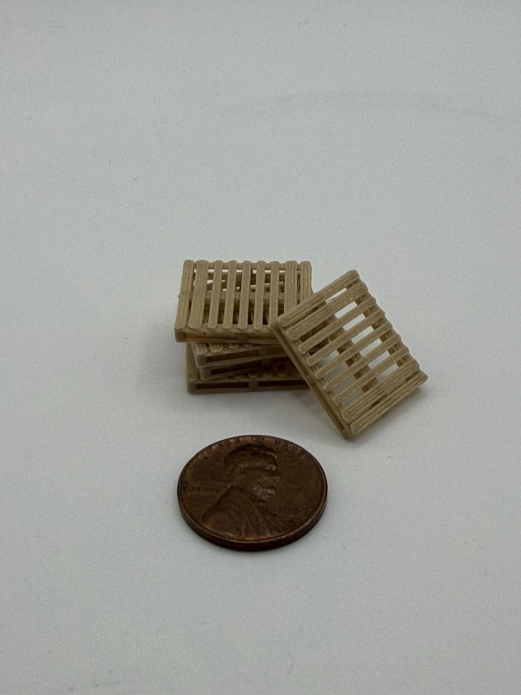 1/64 Scale 3D Printed Pallets