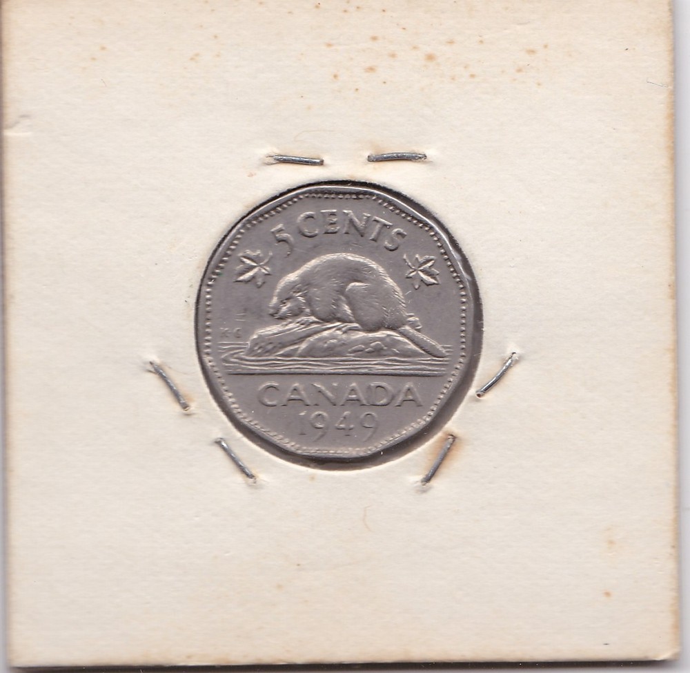 1949 Canada 5 Cents L2