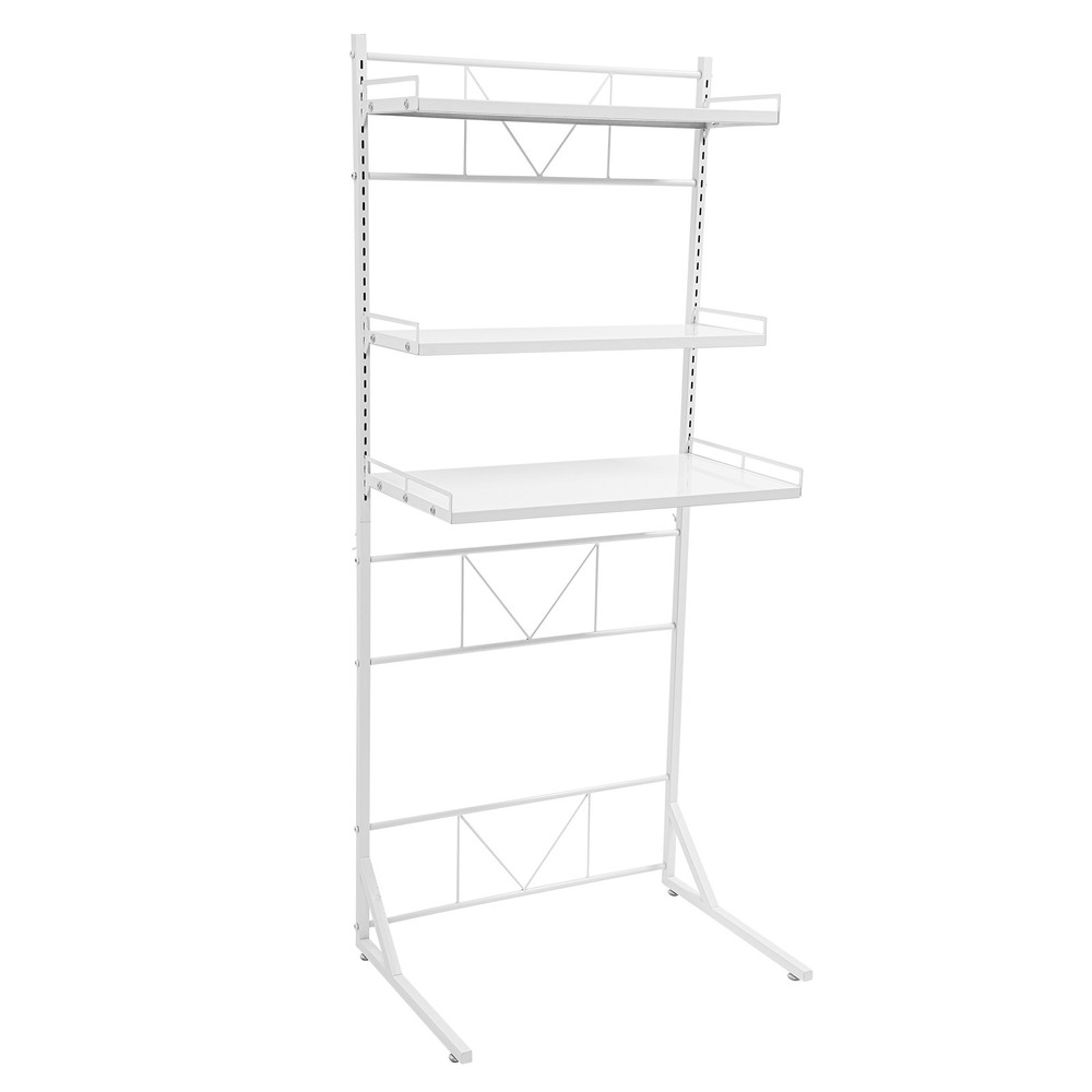 3-tier Washing Machine Shelf Multi-functional Laundry Storage Shelf Space Saving