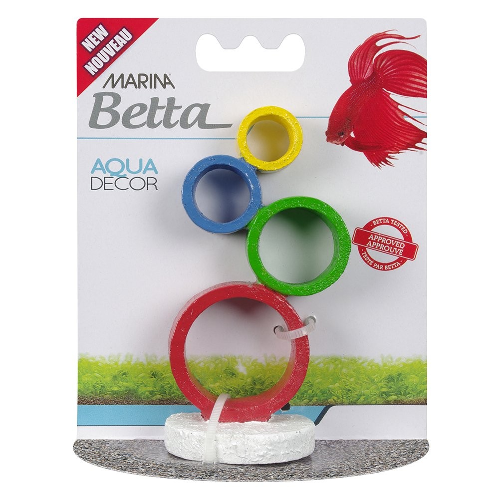 Betta Ornament, Circus Rings, 12233
