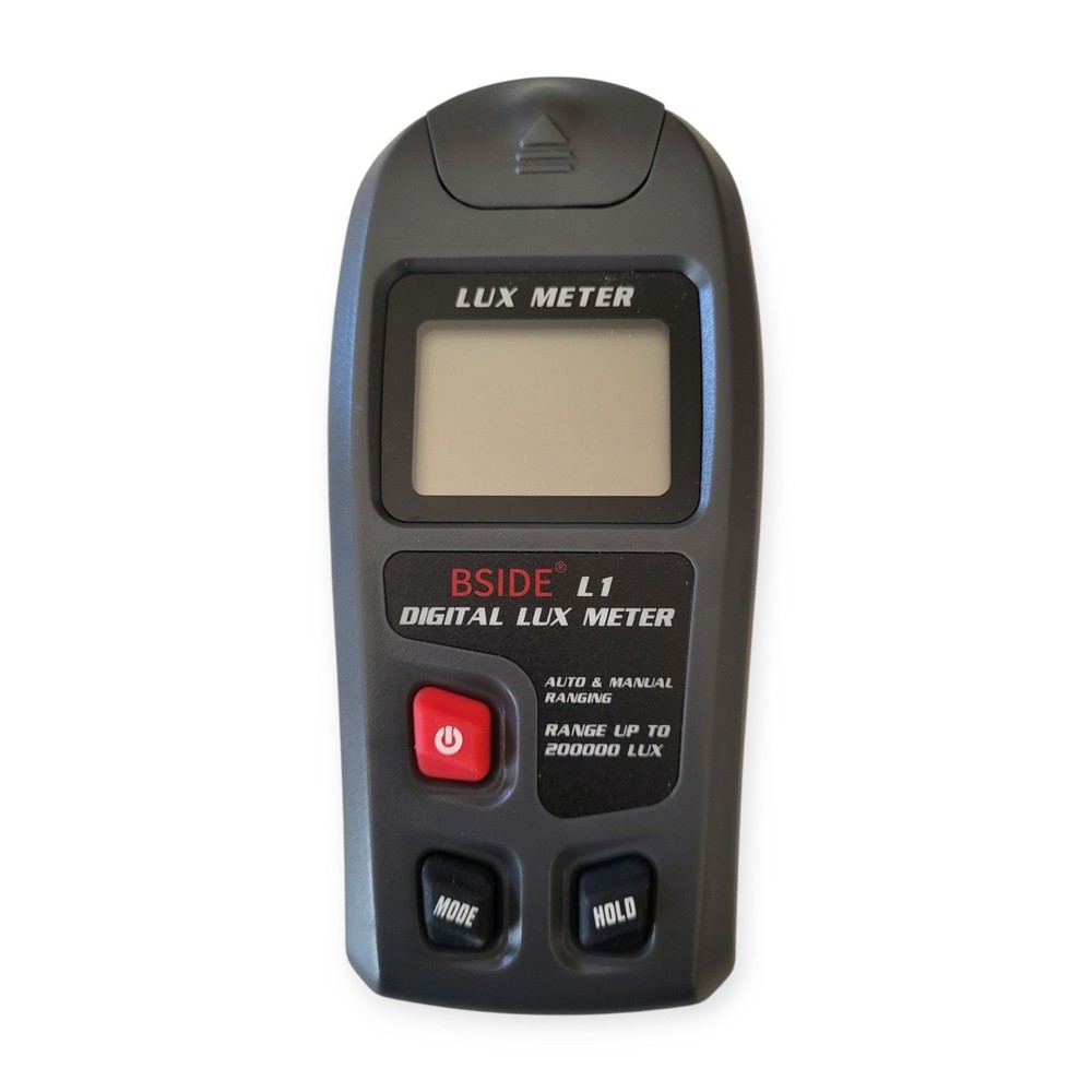 Digital Light Meter Illuminance Tester Luxmeter Illuminometer Auto Shutdown LCD