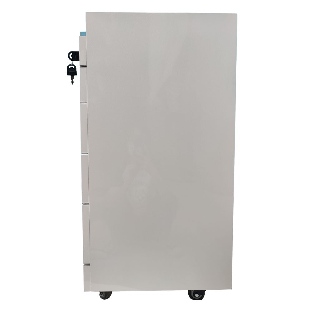 4 Drawer Removable Dental Assistant Mobile Cabinet & Cupboards w/Divider Bracket
