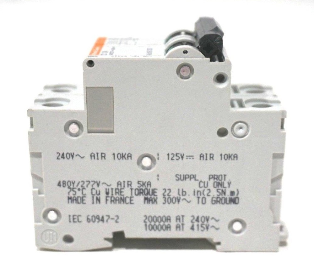NEW SQUARE D MG24125 SUPPLEMENTARY PROTECTOR MULTI 9 C60
