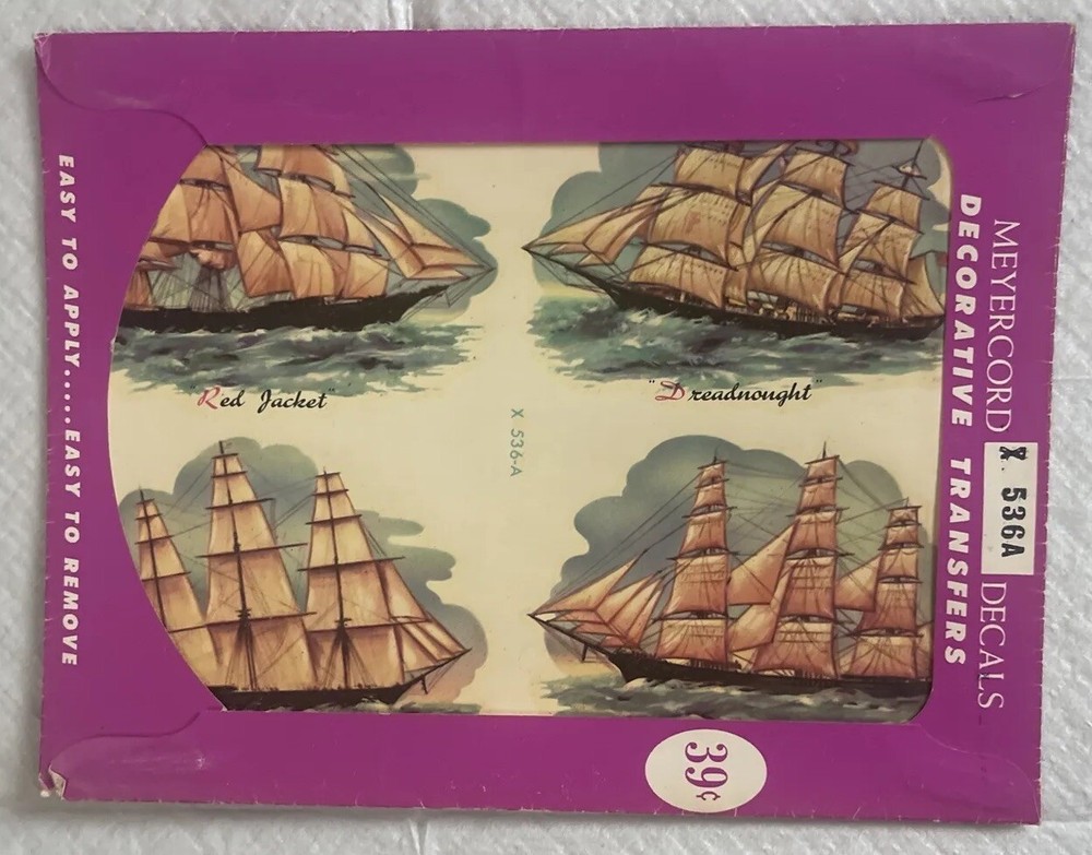 Soldiers + Ships - Vintage Meyer Cord Decals