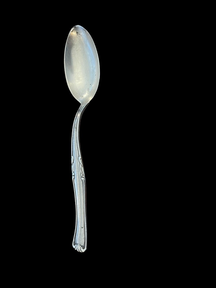 Antique European 800 Silver Tea Caddy Spoon