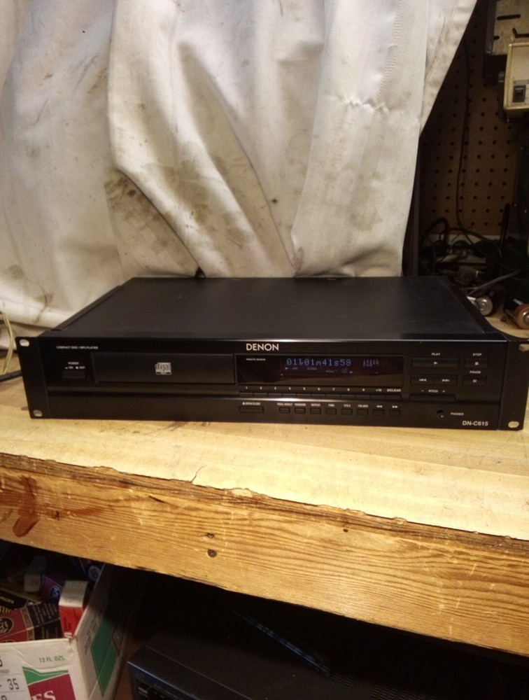 Denon Cd Player Rack Mount Mod DN C615 No Remote Working