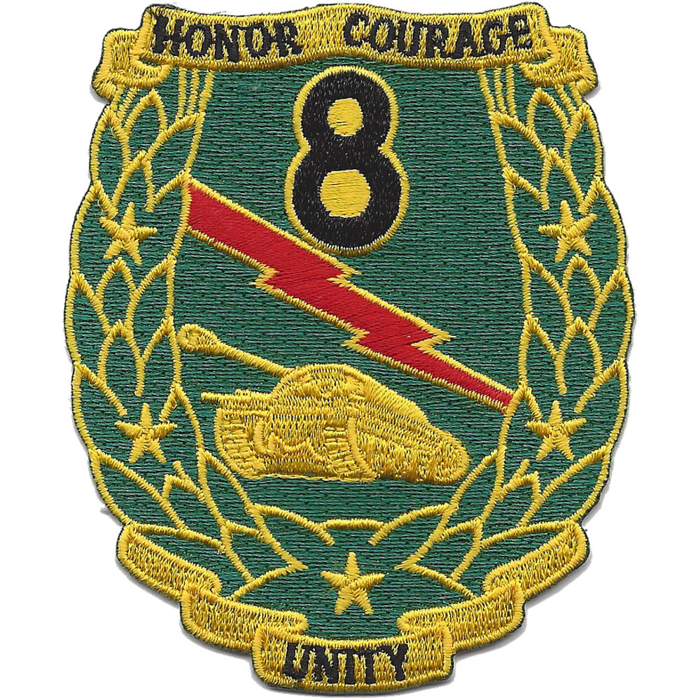 8th Tank Battalion Patch