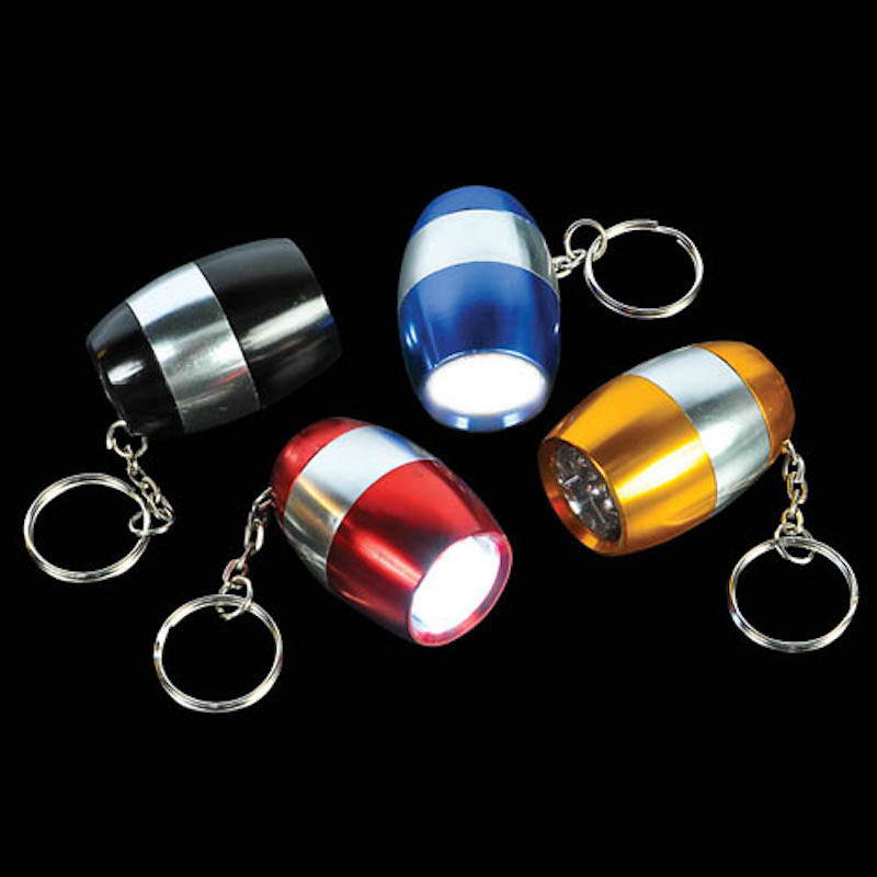 Head LED Torch Light Key Chain ( Color Vary )