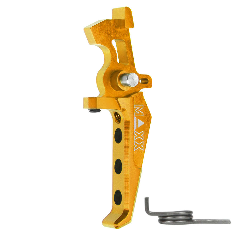 MAXX- CNC Aluminum Advanced Speed Trigger (Style E) for V2 Gearbox - MX-TRG002SE