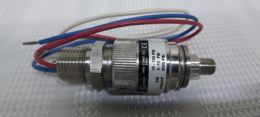 New! Ashcroft APANSDCS01 Pressure Switch (#30215)