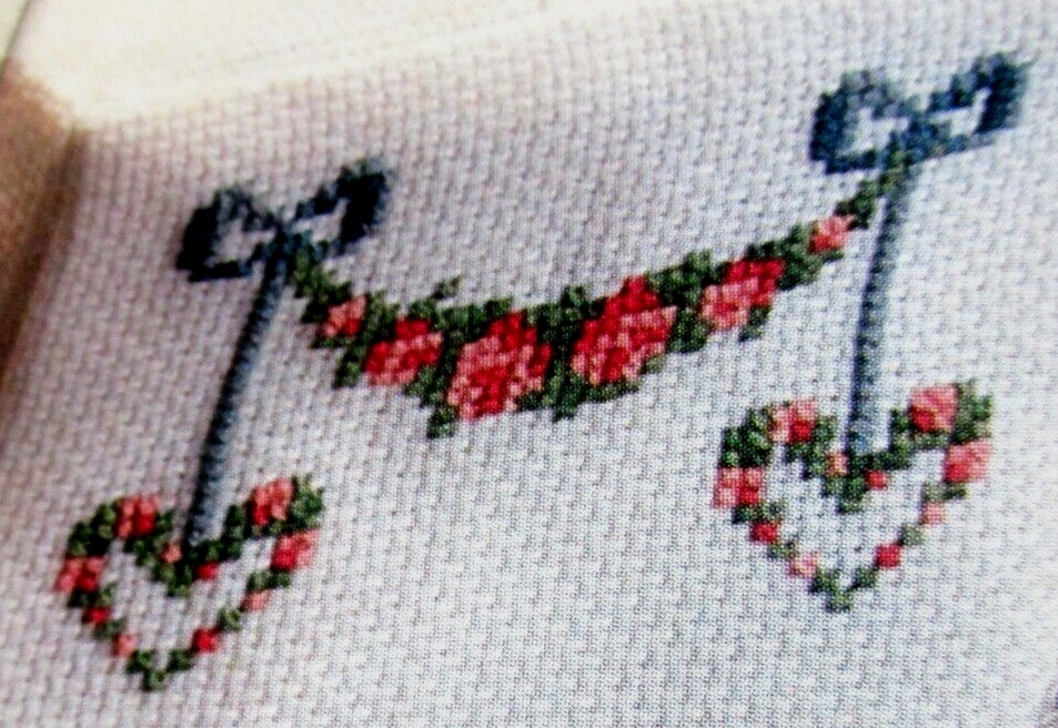 Hometown Sampler Food Groups Romance Lace Hearts CROSS STITCH PATTERNS