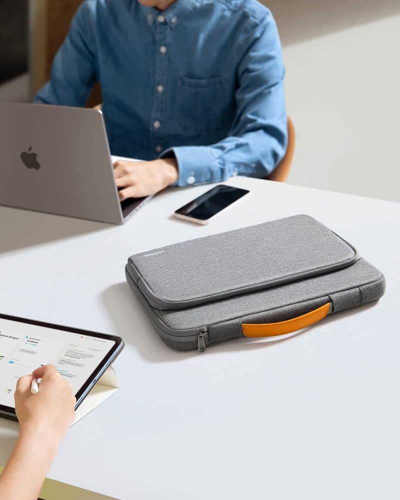 tomtoc 360 Protective Laptop Carrying Case compatible with 14-inch MacBook Pr...