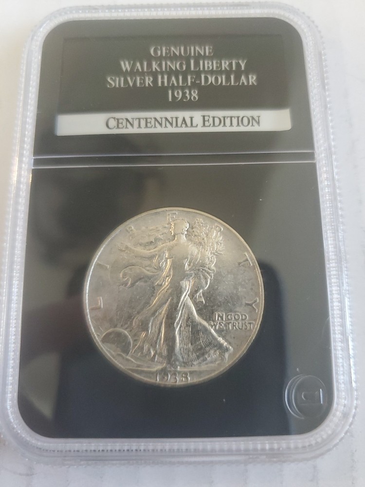 1938 Walking Liberty Half Dollar(near mint)