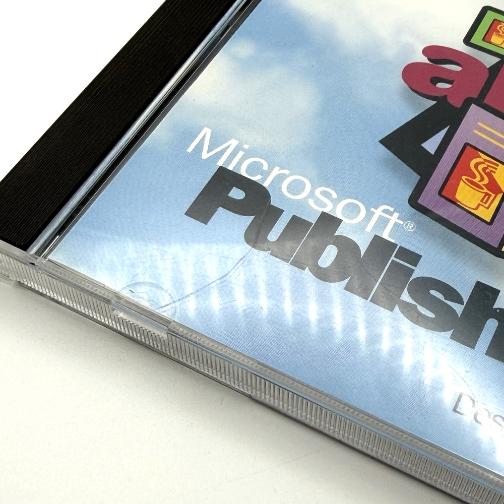 Microsoft Publisher CD Deluxe For Windows 95
