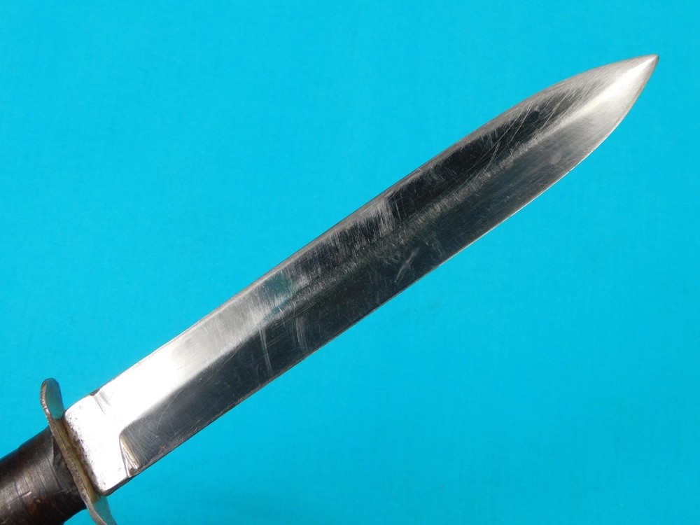 US WW2 Stiletto Fighting Knife w/ Sheath
