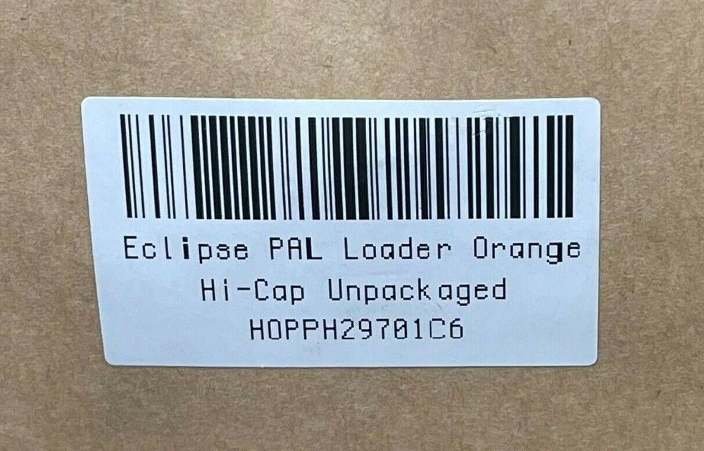 NEW Planet Eclipse PAL Paintball Loader System - Hi-Cap - Orange