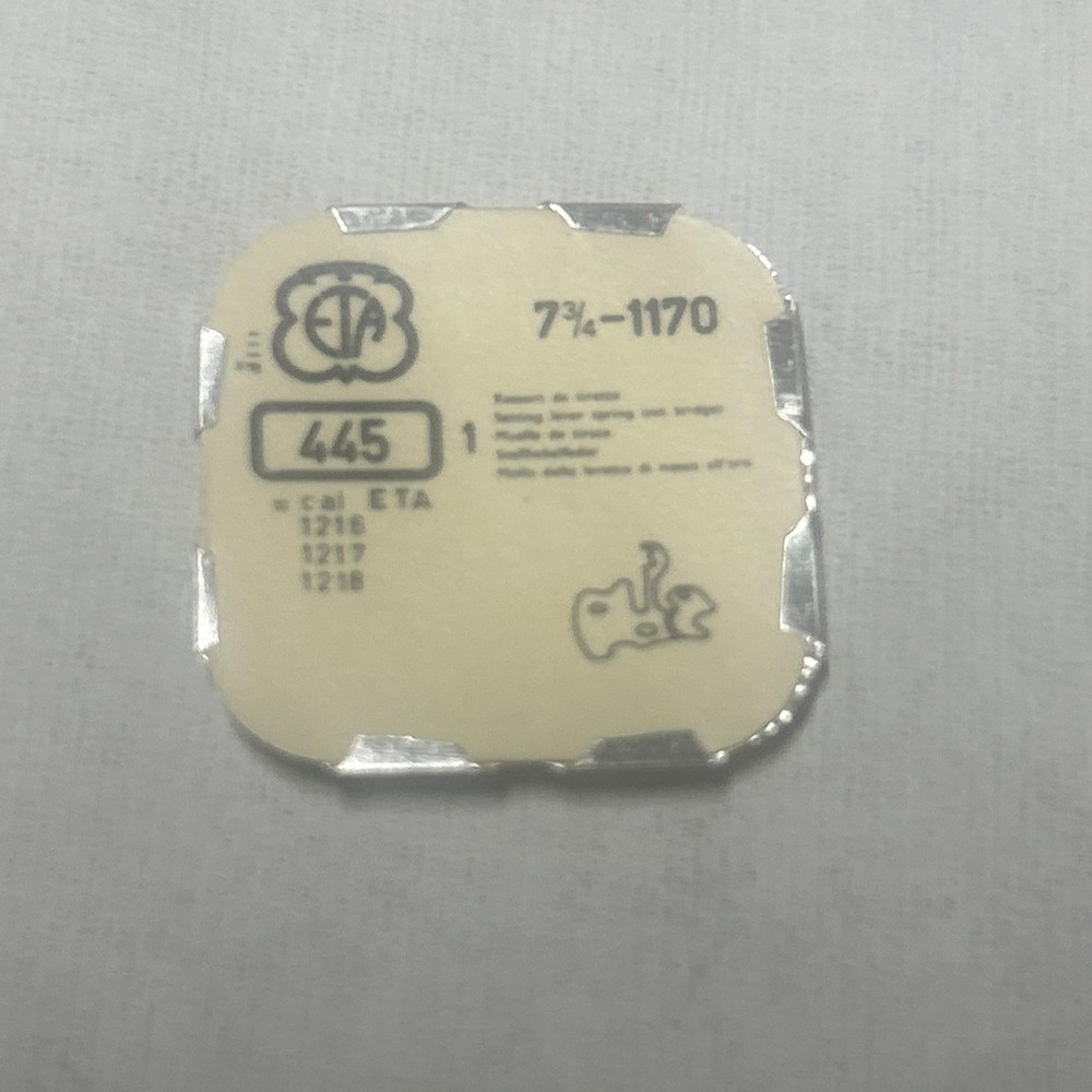 ETA 1170 445 Set Bridge