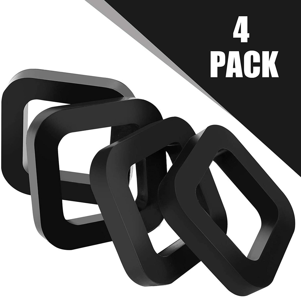 4Pack 2" Hitch Receiver Silencer Pad for Adjustable Ball Mount Noise Eliminate