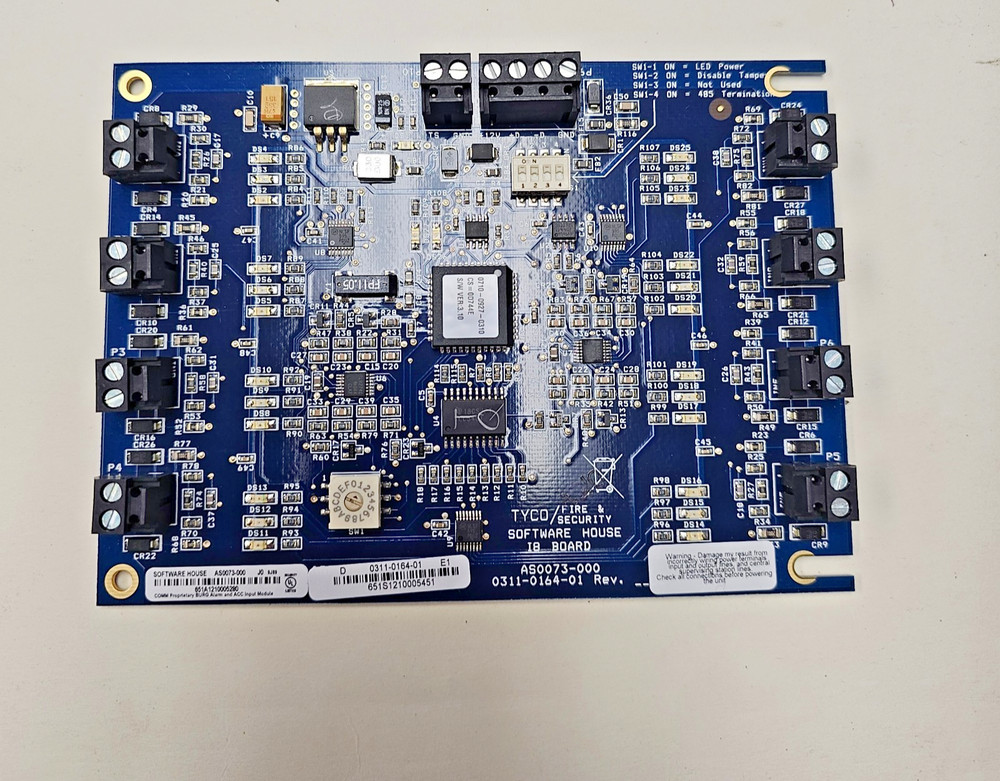 Software House AS0073-000 8 Input Reader Bus Module Board NEW ( Open Box)