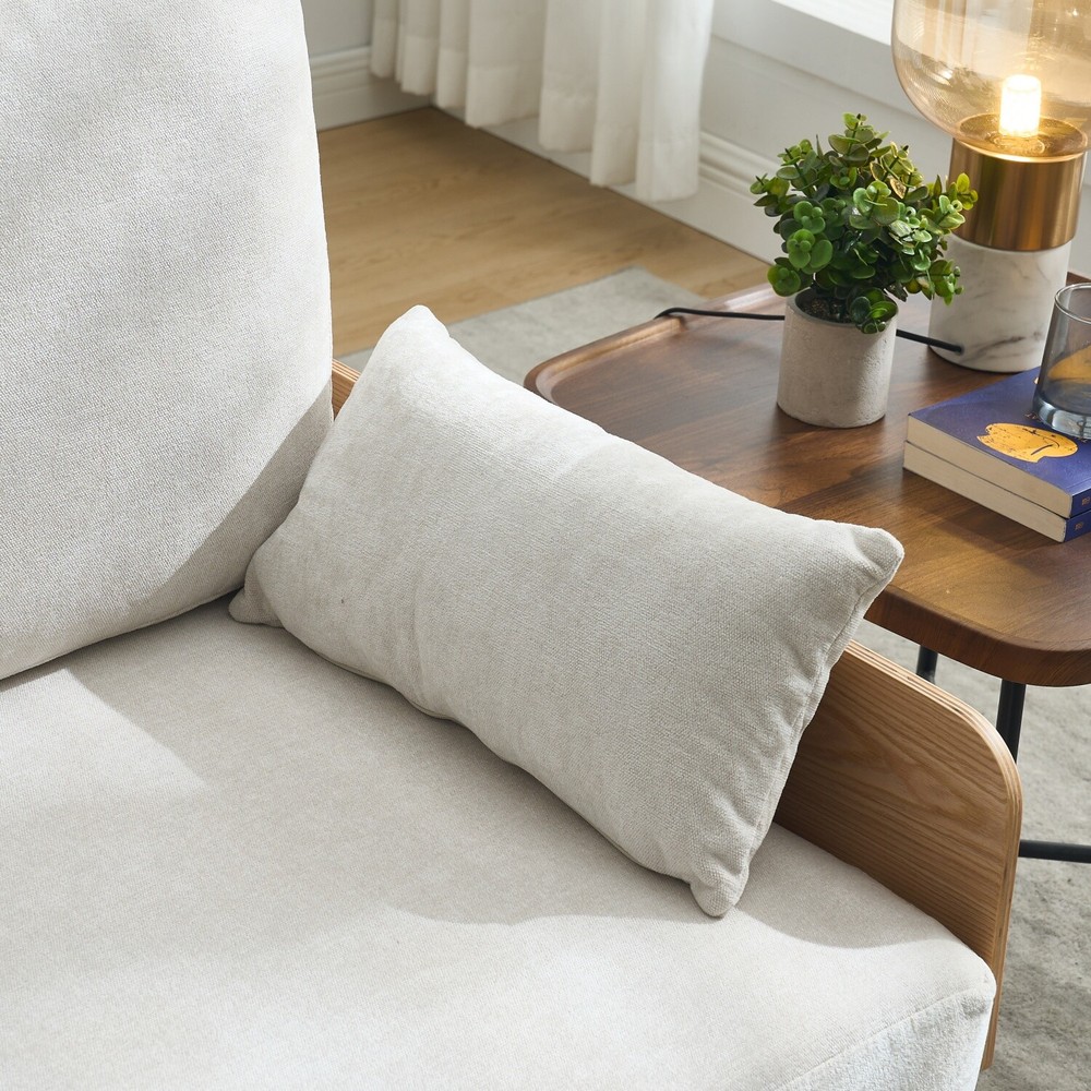 Convertible Sleeper Sofa Bed Multi-Functional Folding Recliner Chairs w/ Pillows