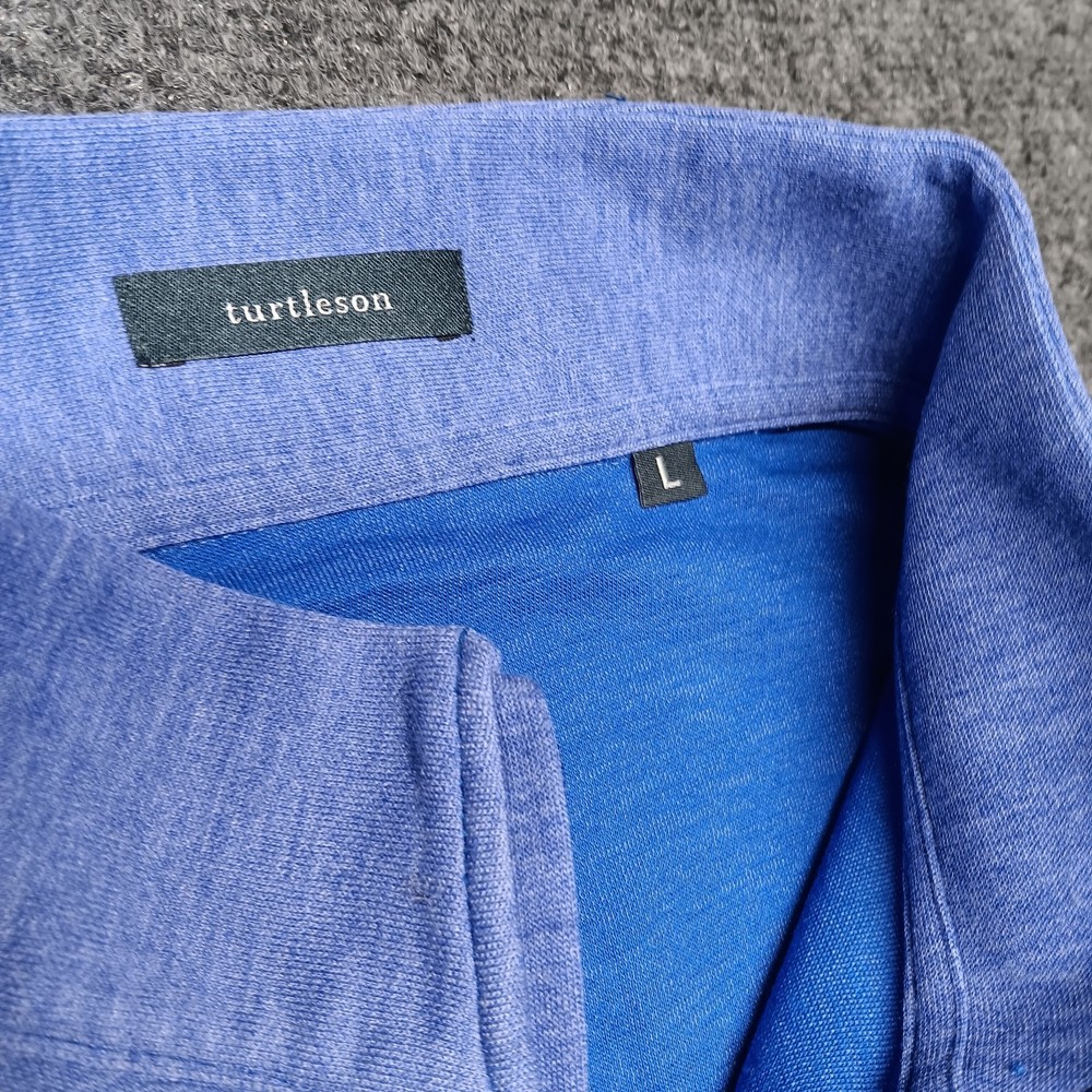 Turtleson wallace quarter-zip pullover marine large NWT original packaging