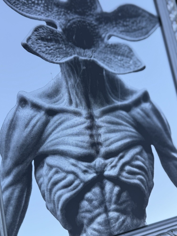 Stranger Things DemoGorgon Laser Engraved Mirror