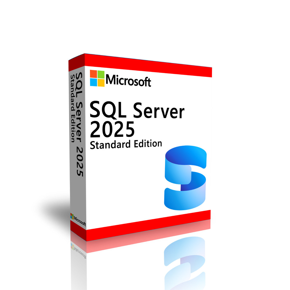 Microsoft SQL Server 2025 Standard with 8 Core License, unlimited User CALs