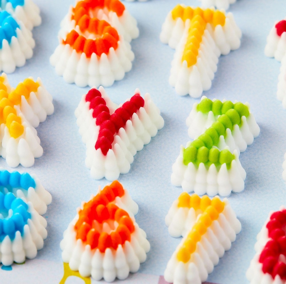 Great Value Candy Alphabet Cake Decor, Multicolor, 0.91 oz