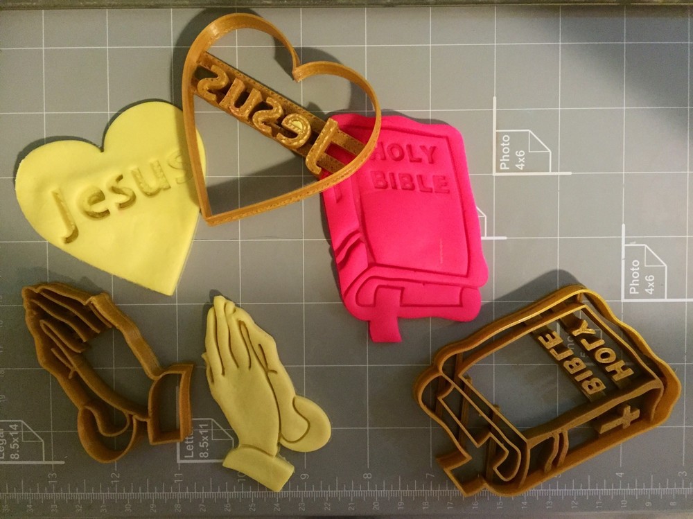 Christening Cookie Cutter Set