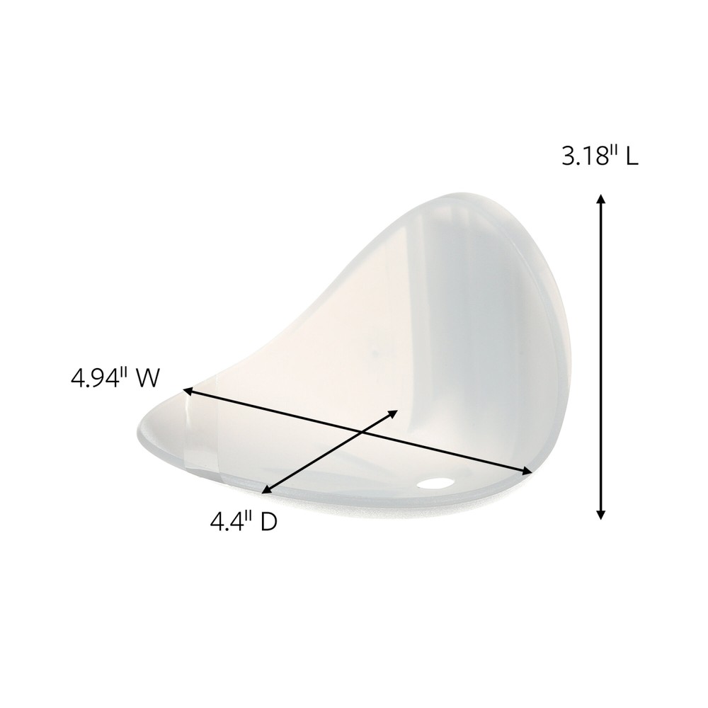 Command Soap Dish with Water-Resistant Strips BATH14-ES