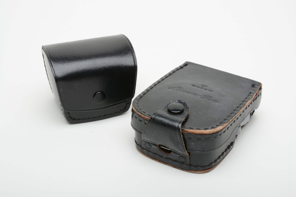 Gossen Luna-pro Incident Light Meter, Cases + Variable angle attachment