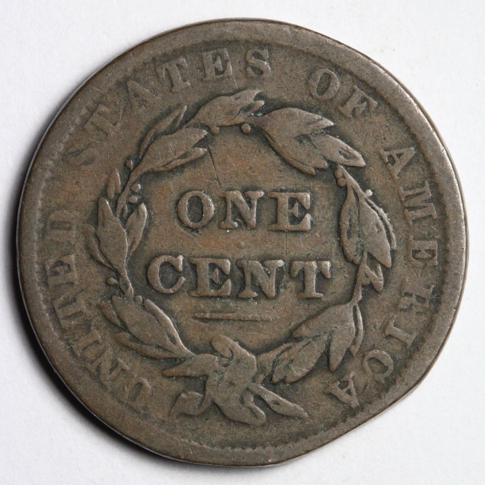 1837 Coronet Head Large Cent CHOICE FINE E140 TVCZ