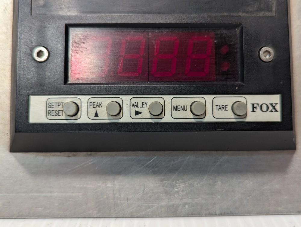 Fox FC111-100 digital panel meter process indicator with faceplate-Free Shipping