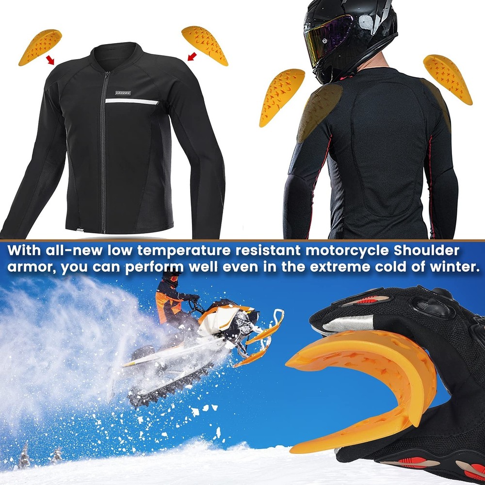 Motorcycle Shoulder Protector Low Temperature Resistance -22℉(-30℃)