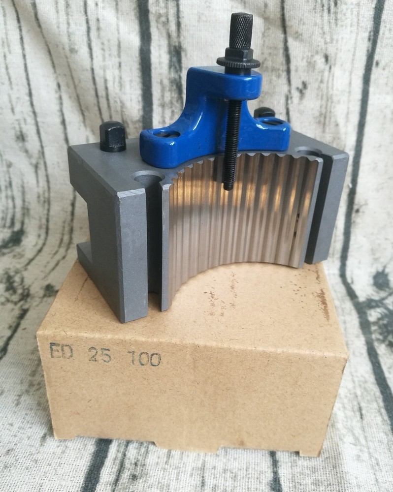 Fine Ground Multifix E Quick Change Tool Post with ED25100 EH30100 Holders