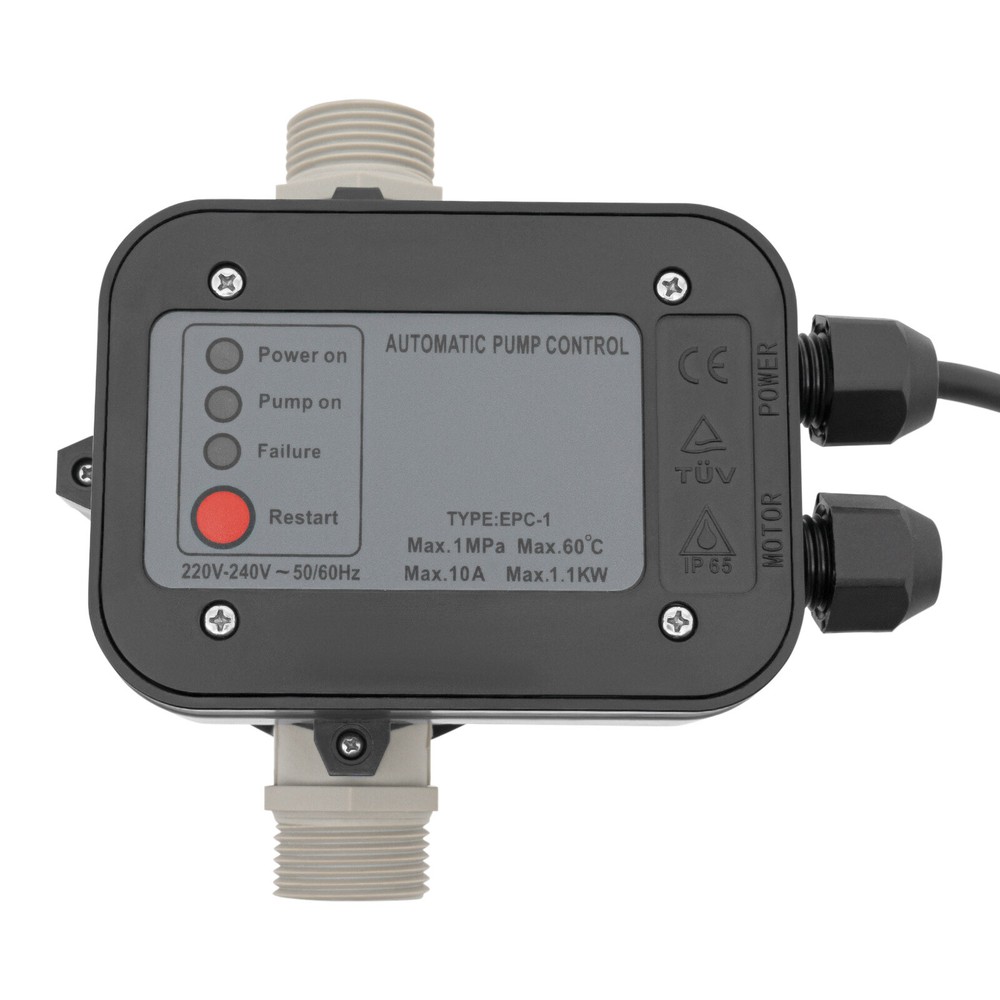 1.5 HP 115V Shallow Well Pump Garden Booster Jet Pump With Controller 1200 GPH