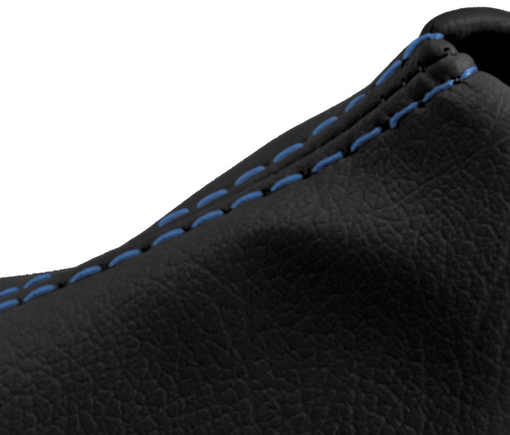 Fits 2007-2011 Chevy Aveo Leather E Brake Boot Blue Stitch