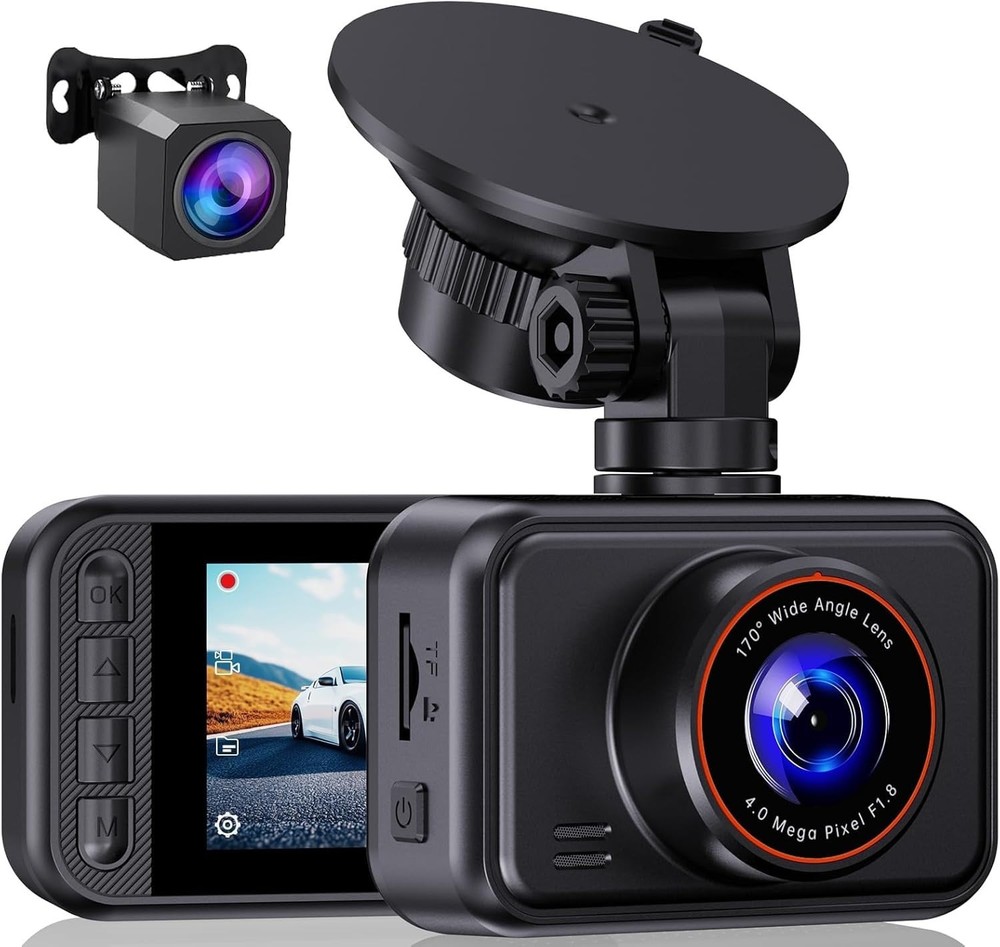 Enhanced Night Vision Dash Cam, 2560P Resolution