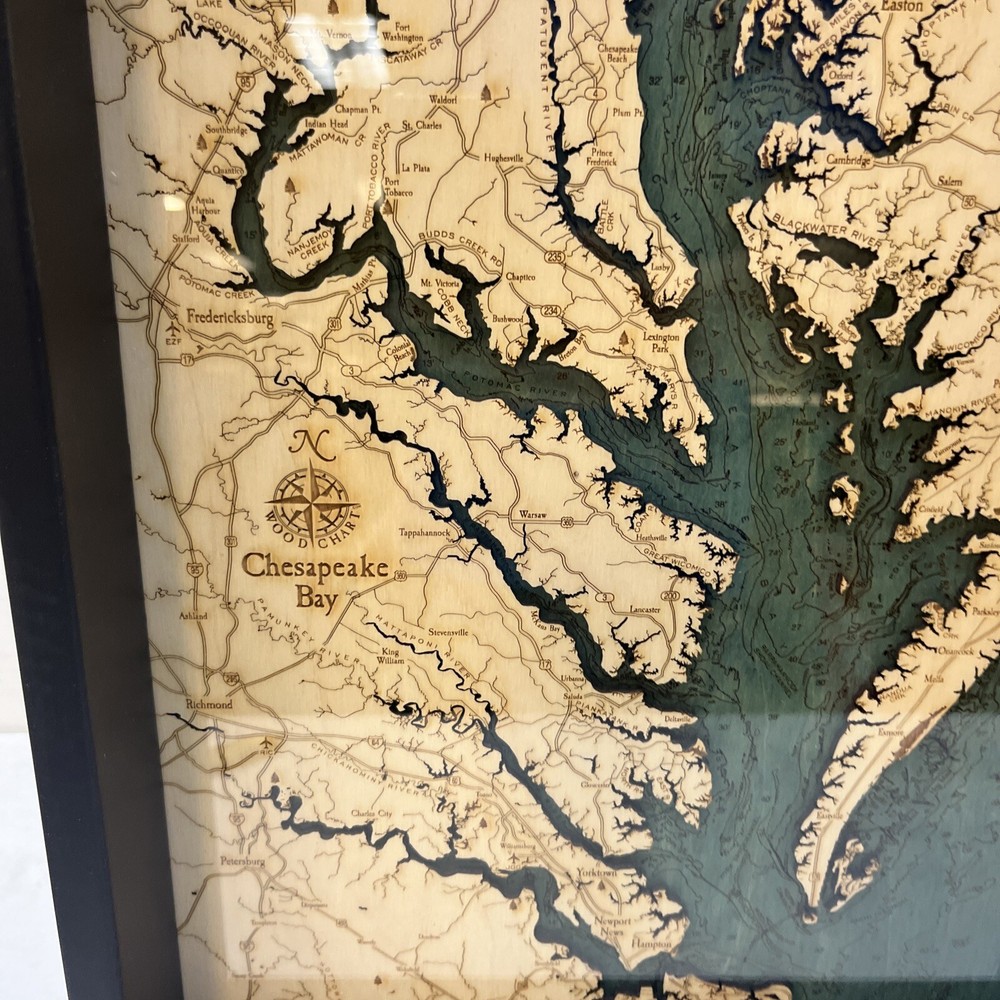 Chesapeake Bay Serving Tray 20" X 13"