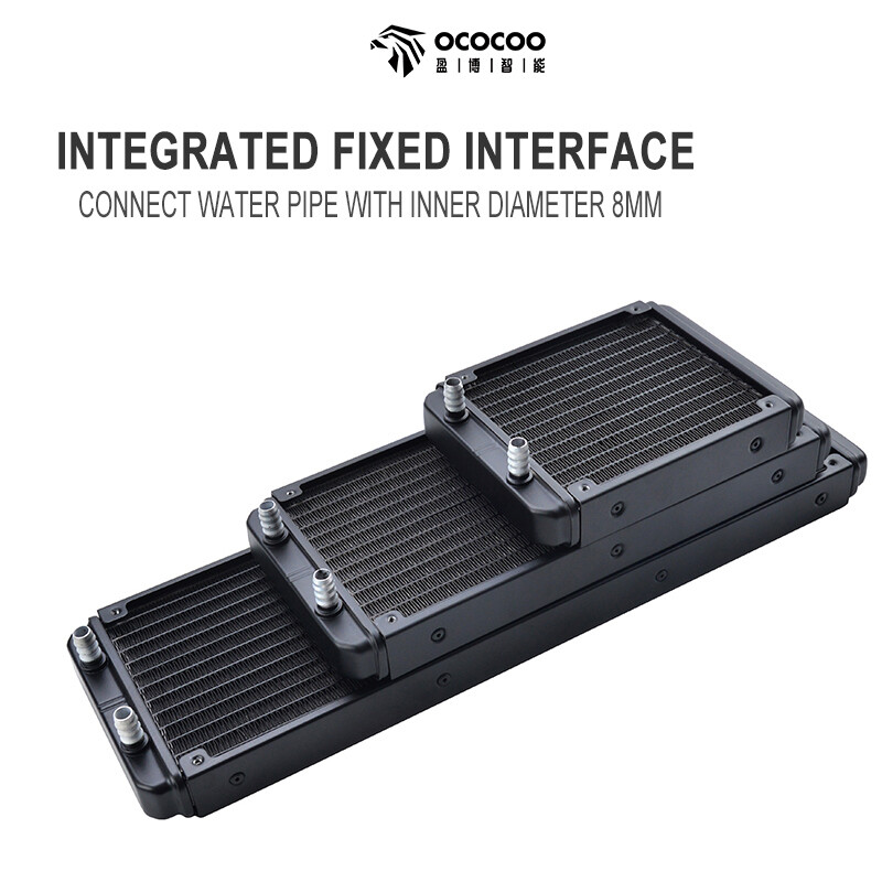 120 240 360 Radiator Aluminum N8 Interface Computer Water Cooling Systems DIY