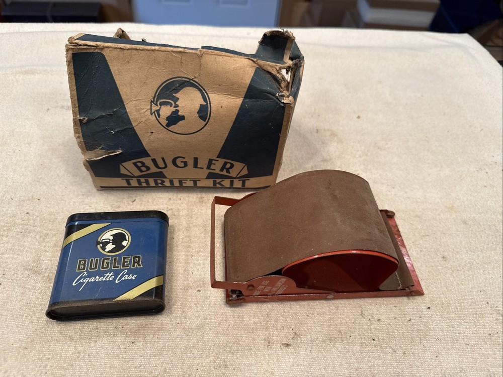 Vintage Bugler Thrift Kit Cigarette Rolling Machine in Original Box