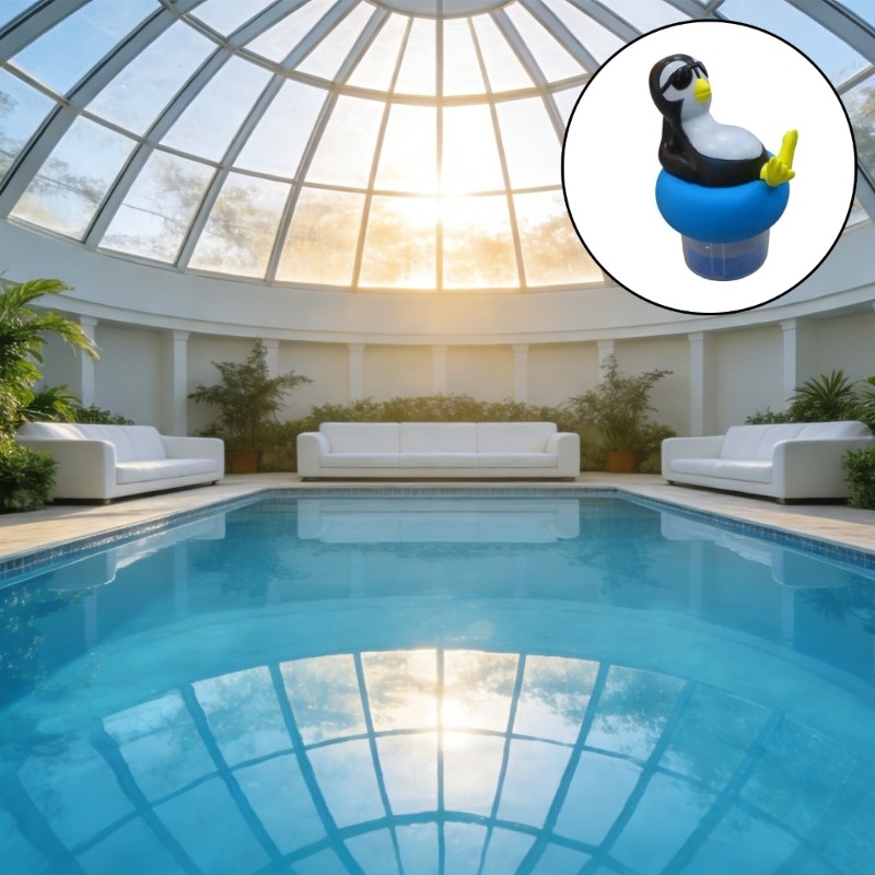 Floating Swimming Pool Floaters Chlorine Bromine Tablets Dispenser