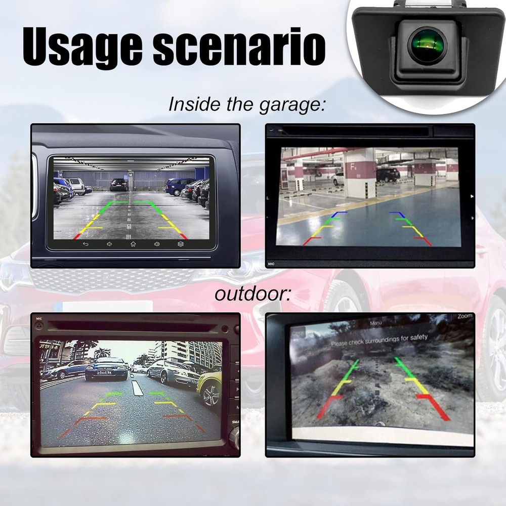 Rearview Mirror Reverse Camera 95760-2T002 Compatible Only with kia Optima 2011