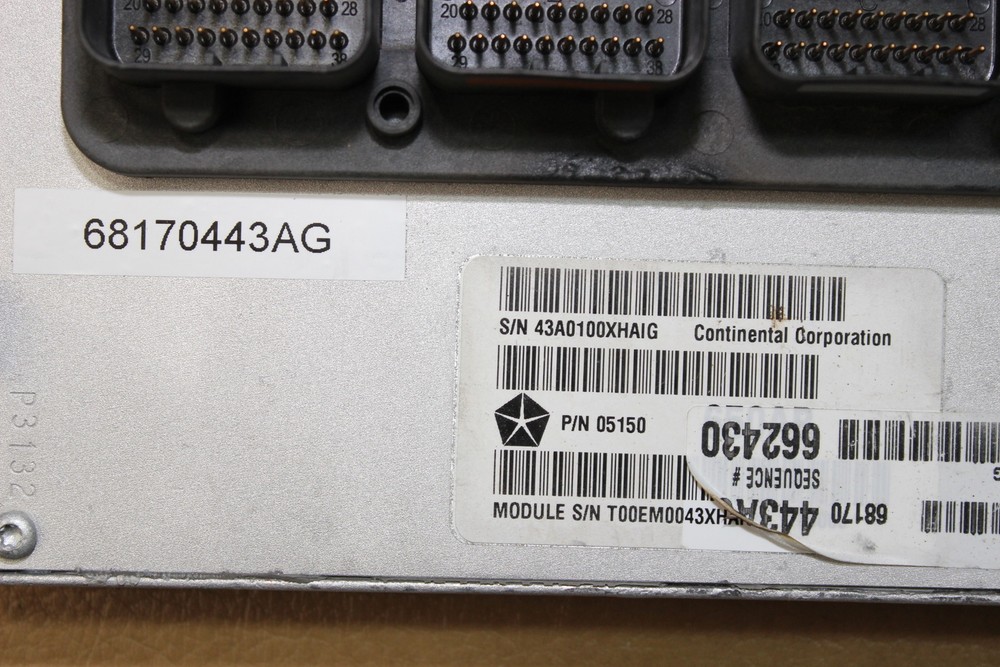13 DODGE DURANGO 3.6L PCM ECM ECU ENGINE CONTROL COMPUTER 68170443AG TESTED