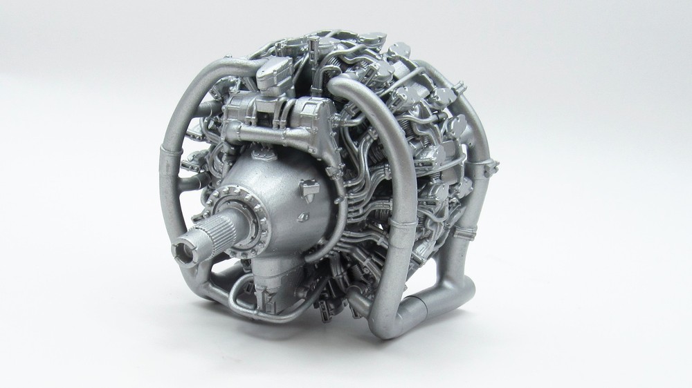 1/32 Metallic Details MDR3257 Wright R-3350 Engine 3D Printed