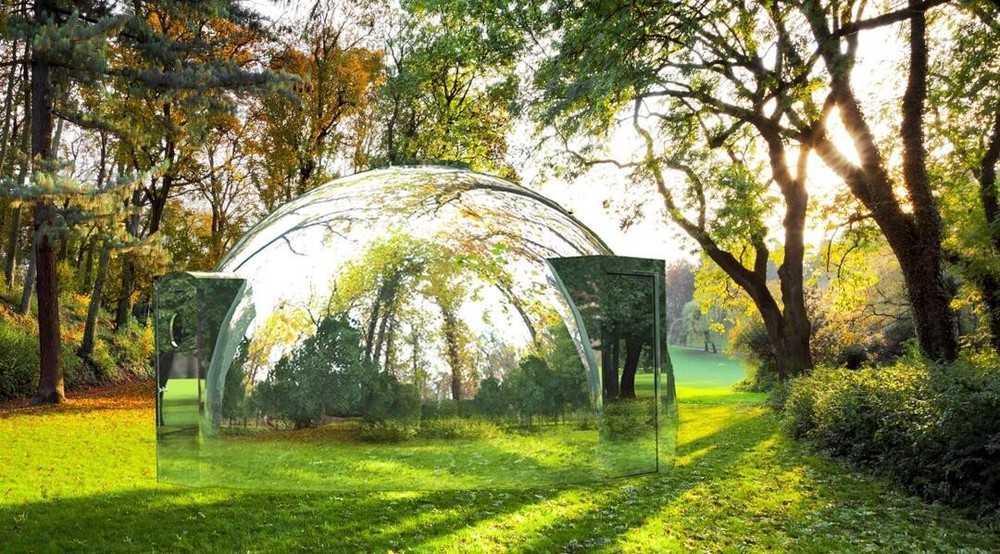 Tiny Invisible Dome House Catalog