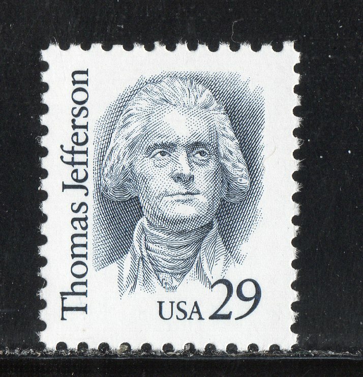 2185 * THOMAS JEFFERSON *   U.S. Postage Stamp MNH  ^