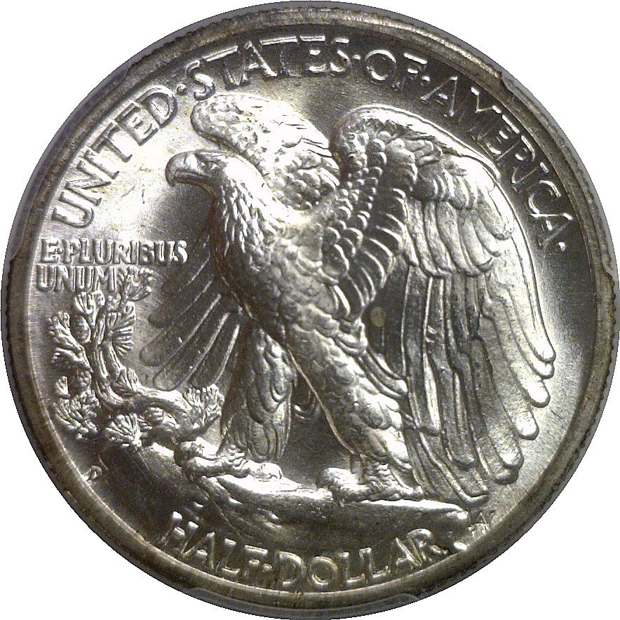 1944-D Walking Liberty Half Dollar PCGS MS-66